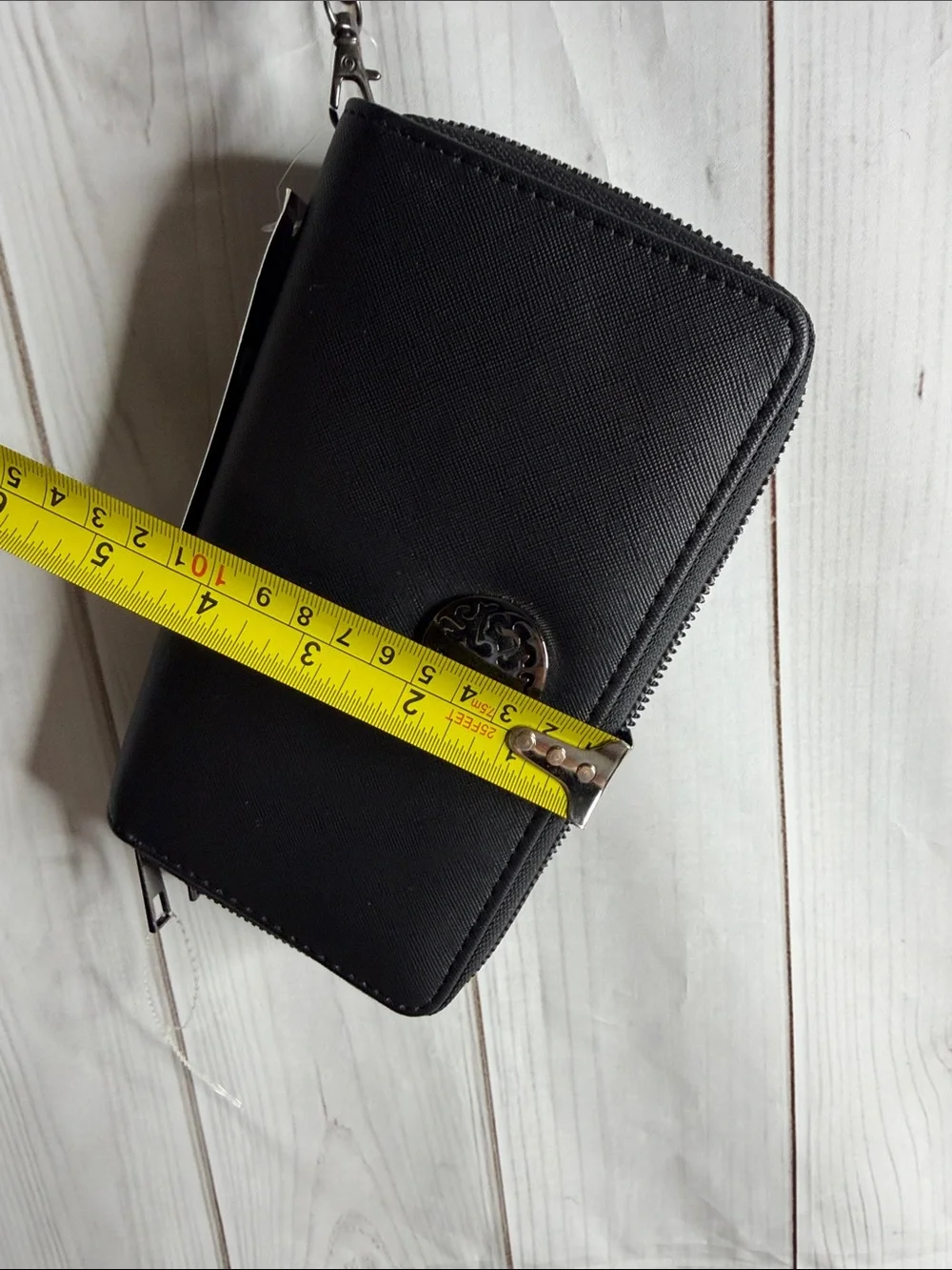 Rebecca & Rifka Black Wristlet Wallet